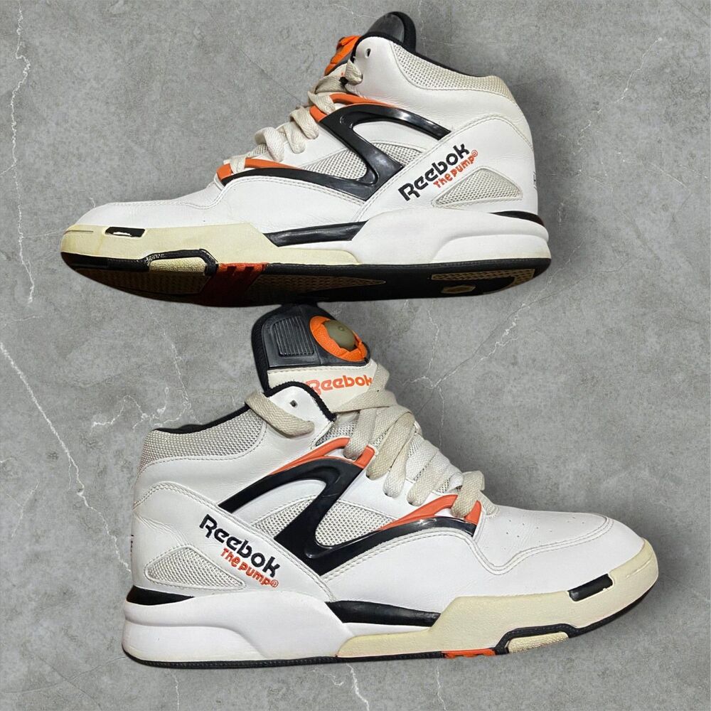 Reebok Pump Omni Zone 2 Retro Chalk White 55019672 Sneakers Men's Size 12